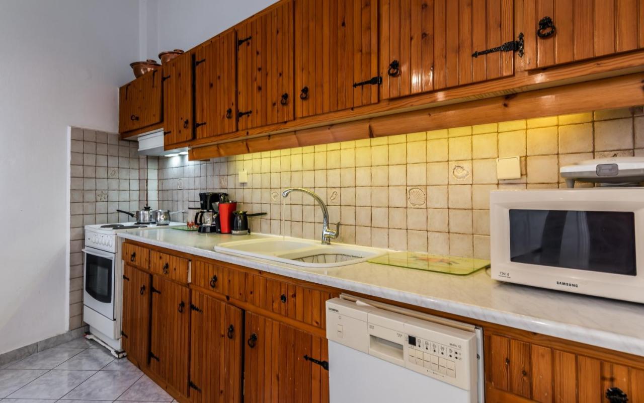 Melisses Sea View House Villa Plaka  Ngoại thất bức ảnh