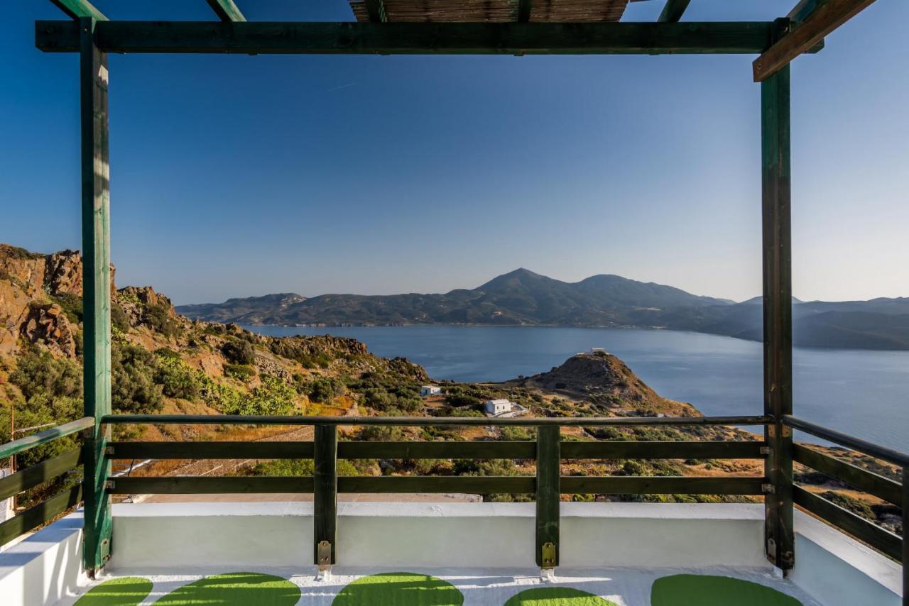 Melisses Sea View House Villa Plaka  Ngoại thất bức ảnh
