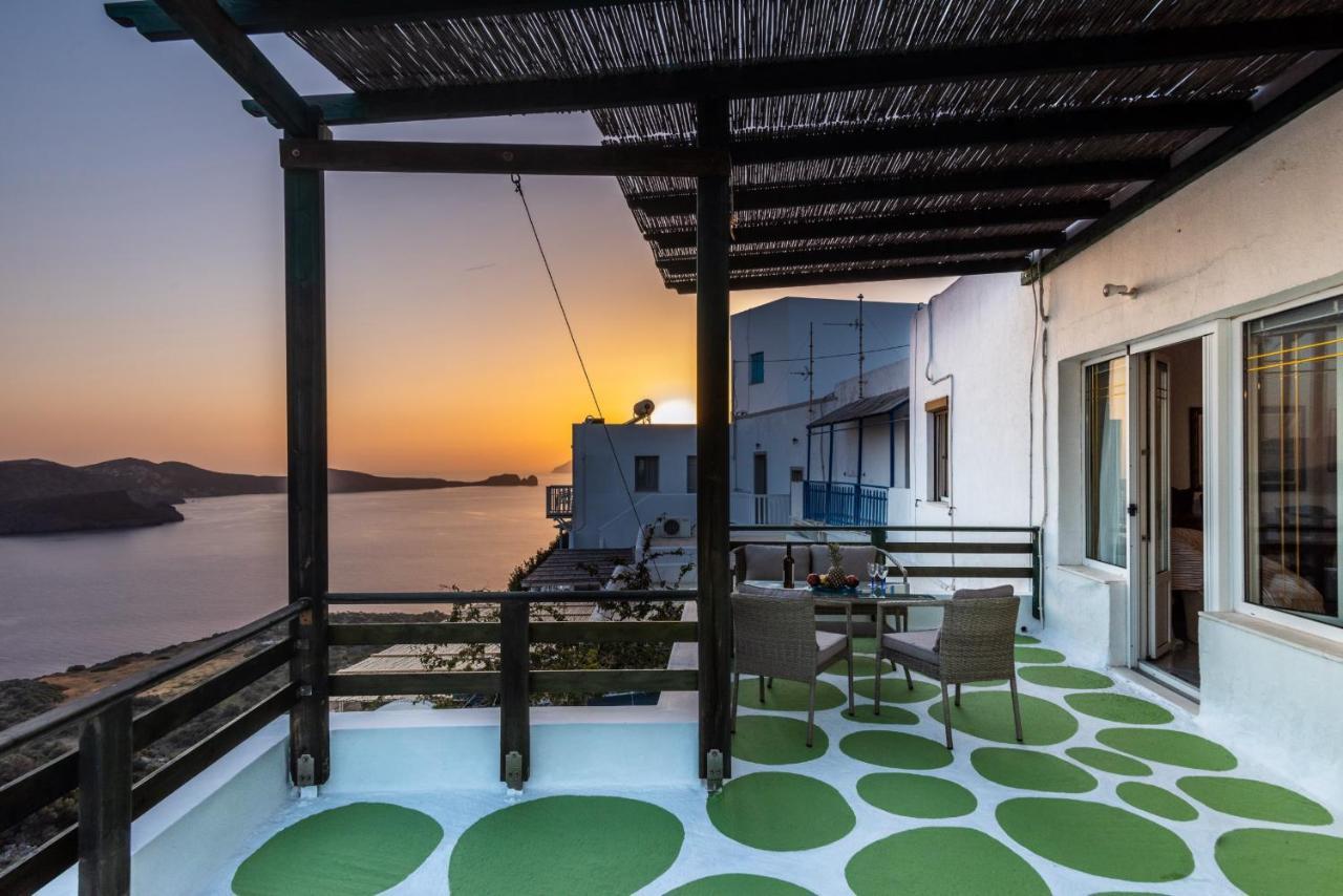 Melisses Sea View House Villa Plaka  Ngoại thất bức ảnh